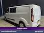 Ford Transit Custom 2.0 TDCI 130pk Automaat L2H1 Dubbele cabine Euro6 Airco | 5-Zits | Camera | Navigatie | Cruisecontrol | Stoelverwarming Apple Carplay, Trekhaak, Parkeersensoren, Achterklep