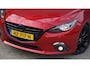 Mazda 3 2.0 120pk GT-M *Black Optik* Leder HUD BOSE LED Stoelverwarming Keyless *Soul Red Pearl* NL auto!