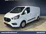 Ford Transit Custom 2.0 TDCI 130pk L2H1 Euro6 Airco | Camera | Apple Carplay | LED | 2800kg Trekhaak | Cruisecontrol Parkeersensoren, Stoelverwarming, Verwarmde voorruit, Bijrijdersbank