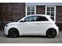 Fiat 500e 42KWh La Prima 3+1 /95,8% SOH/ Panoramadak/Leer/Active cruise control/Stoelverwarming/JBL Speakers/17"lmv Wij zijn op afspraak geopend! Graag bellen voor uw komst.