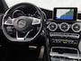 Mercedes-Benz C-klasse 180 AMG Sport 156Pk Automaat (NAVIGATIE, CAMERA, LEDER, ZWART HEMEL, STOELVERWARMING, SPORTSTOELEN, GETINT GLAS, NIEUWSTAAT)