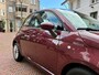 Fiat 500 0.9 TwinAir Lounge | RIJKLAARPRIJS | Unieke Bordeaux Kleur | Panoramadak | Navigatie | NAP