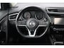 Nissan Qashqai 1.2 N-Connecta/ Panorama-Dak/ 18'' LMV/ Extra getint glas/ Keyless/ Camera/ DAB+/ Navi/ Clima/ Cruise/ Elek. pakket/ Isofix/ Bluetooht/ Armsteun/ Multi. LEDER. Stuur/ PDC V+A/ Dakrails.