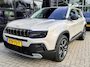 Jeep Avenger Summit 54 kWh 156 PK | ADAPTIEVE CRUISE CONTROL| SFEERVERLICHTING| DODEHOEK DETECTIE| DRAADLOZE TELEFOONLADER| JEEP PERFORMANCE LED| CAMERA + PARKEERSENSOREN| APPLE CARPLAY/ANDROID AUTO| EERSTE EIGENAAR|
