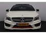 Mercedes-Benz CLA 180 AMG OrangeArt Edition/ 18'' LMV/ Open-Pano-Dak!/ Keyless-GO/ Half-Leder - Alcantara/ Bi-Xenon/ Stoelverw./ PDC V+A/ Zwarte-Hemel/ Sportstuur/ Extra getint glas.