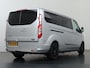Ford Transit Custom 320 2.0 TDCI | AUT. | PLATINUM | DUBBELE CABINE | 2X ZIJSCHUIFDEUR | LEDEREN BEKLEDING | PARKEERCAMERA | NAVIGATIE | 18" VELGEN | STOELVERWARMING | LEREN BEKLEDING | TREKHAAK | PARKEERSENSOREN