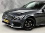 Mercedes-Benz C-klasse 180 AMG Sport 156Pk Automaat (NAVIGATIE, LEDER, GETINT GLAS, ELEK SPORTSTOELEN, CRUISE, PANAMERICANA GRILL, LED KOPLAMPEN, NIEUWSTAAT)