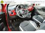 Fiat 500 1.0 HYBRID DOLCEVITA SEPT 2021 ORIGINEEL NEDERLANDS PANORAMADAK LEDER ECC AIRCO CRUISECONTROL PARKEERSENSOREN BLUETOOTH 15INCH LMV ELECTR.RAMEN/SPIEGELS