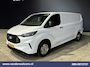 Ford Transit Custom 2.0 TDCI 136pk L2H1 Euro6 Airco | Leder | Camera | LED | Apple Carplay | Cruisecontrol Android Auto, Verwarmde Voorruit, Parkeersensoren, Bijrijdersbank, 2740kg trekvermogen