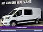 Ford Transit 2.0 TDCI 131pk L3H2 Dubbele Cabine Euro6 Airco | 5-Zits | Navigatie | LED | Apple Carplay Cruisecontrol, Android Auto, Parkeersensoren