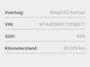 smart EQ ForFour Comfort 18 kWh