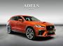 Jaguar F-Pace 5.0 P550 V8 SVR Speciale lak SVO Ultra Metallic Trekhaak Meridian Carbon Pano CameraDealer Onderhouden