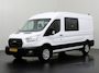 Ford Transit 2.0TDCI 130PK Automaat L3H2 Dubbele Cabine | 7-Persoons | Navigatie | Camera Multimedia | Airco | Cruise