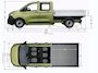 Volkswagen e-Transporter Dubbele Cabine L2 Elektromotor 100 kW / 136 PK 3500 mm Elektrische aandrij