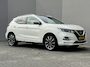 Nissan Qashqai 1.3 DIG-T Tekna + / 1.500 kg trekhaak / Leder / Panorama dak / Elektrische stoelen / Adaptieve CC / Camera 360° / Navigatie / BOSE audio / Apple Carplay Android / 19" LM wielen /