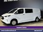 Ford Transit Custom 2.0 TDCI L2H1 Dubbele Cabine Euro6 Airco | 6-Zits | Camera | Navigatie | LED | Apple Carplay | Cruisecontrol Android Auto, Verwarmde voorruit, Stoelverwarming, Parkeersensoren, Bijrijdersbank